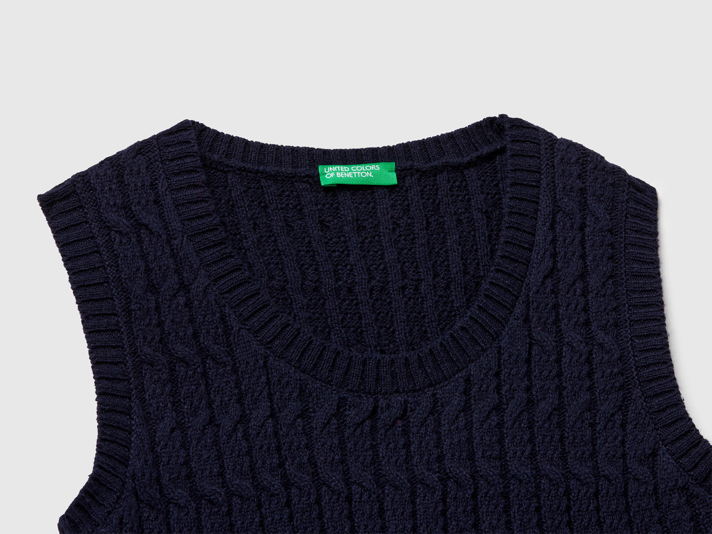 SLEEVELESS SWEATER Junior Girl image number 3